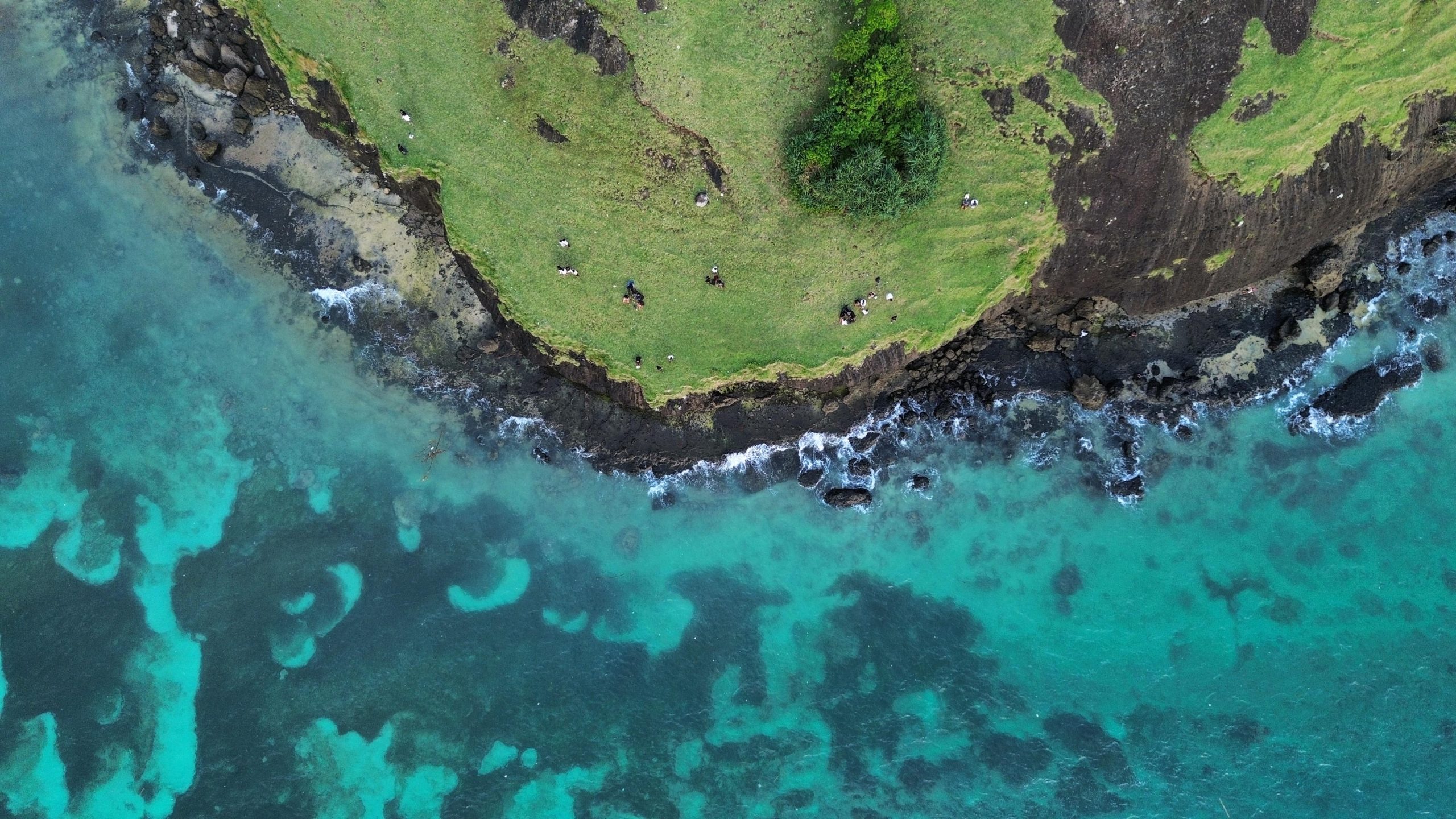 South Lombok aerial view