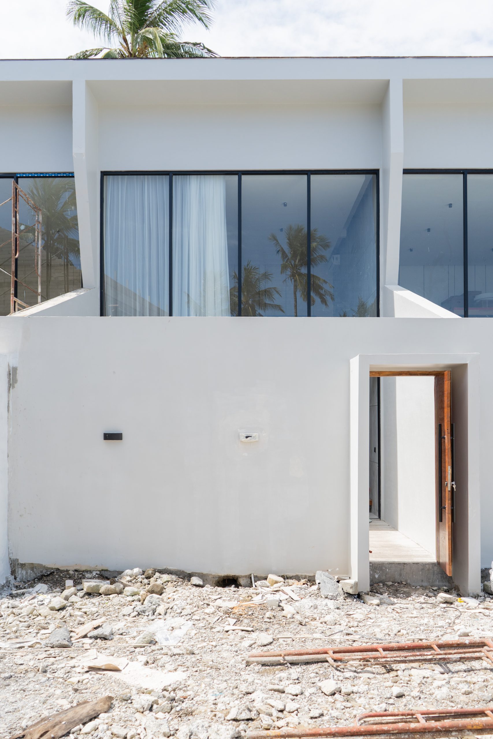 Rimba resort villa with private pool under construction, Lombok South Shore